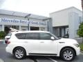 2011 Moonlight White Infiniti QX 56  photo #1