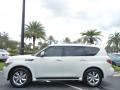 2011 Moonlight White Infiniti QX 56  photo #5