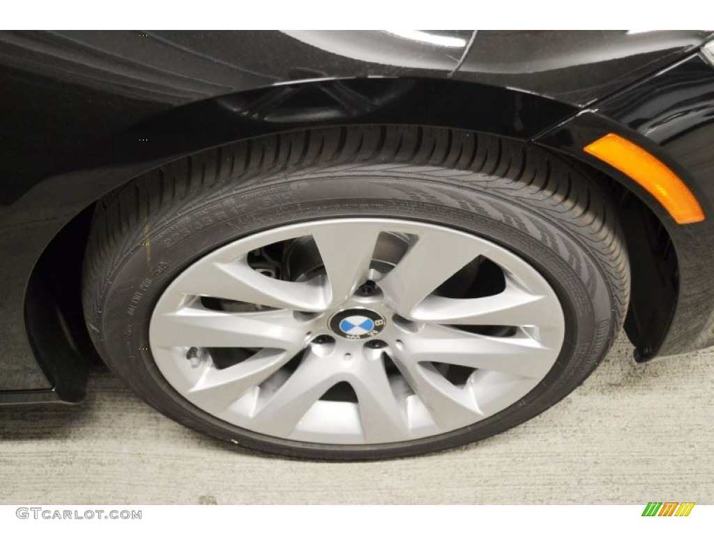 2013 3 Series 328i Coupe - Jet Black / Black photo #2