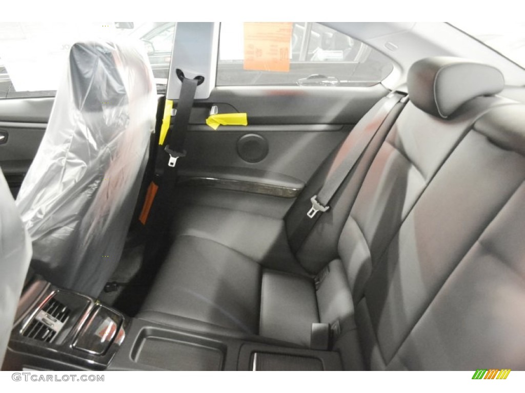 2013 3 Series 328i Coupe - Jet Black / Black photo #8