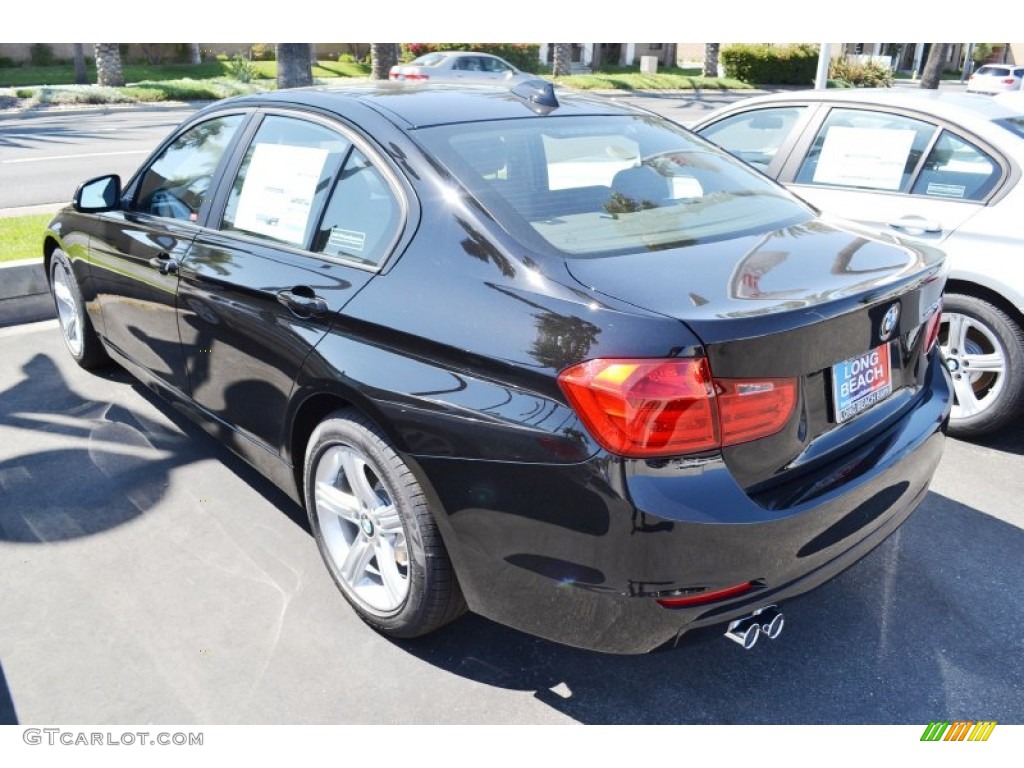 2013 3 Series 328i Sedan - Jet Black / Black photo #4