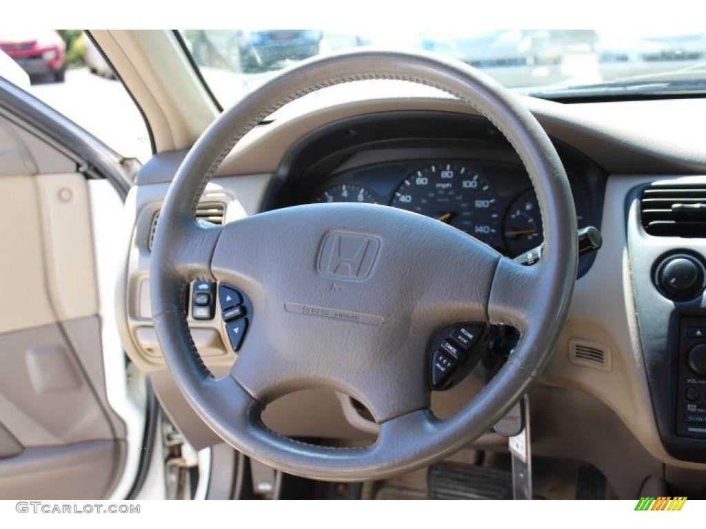 1999 Accord EX V6 Sedan - Taffeta White / Ivory photo #15