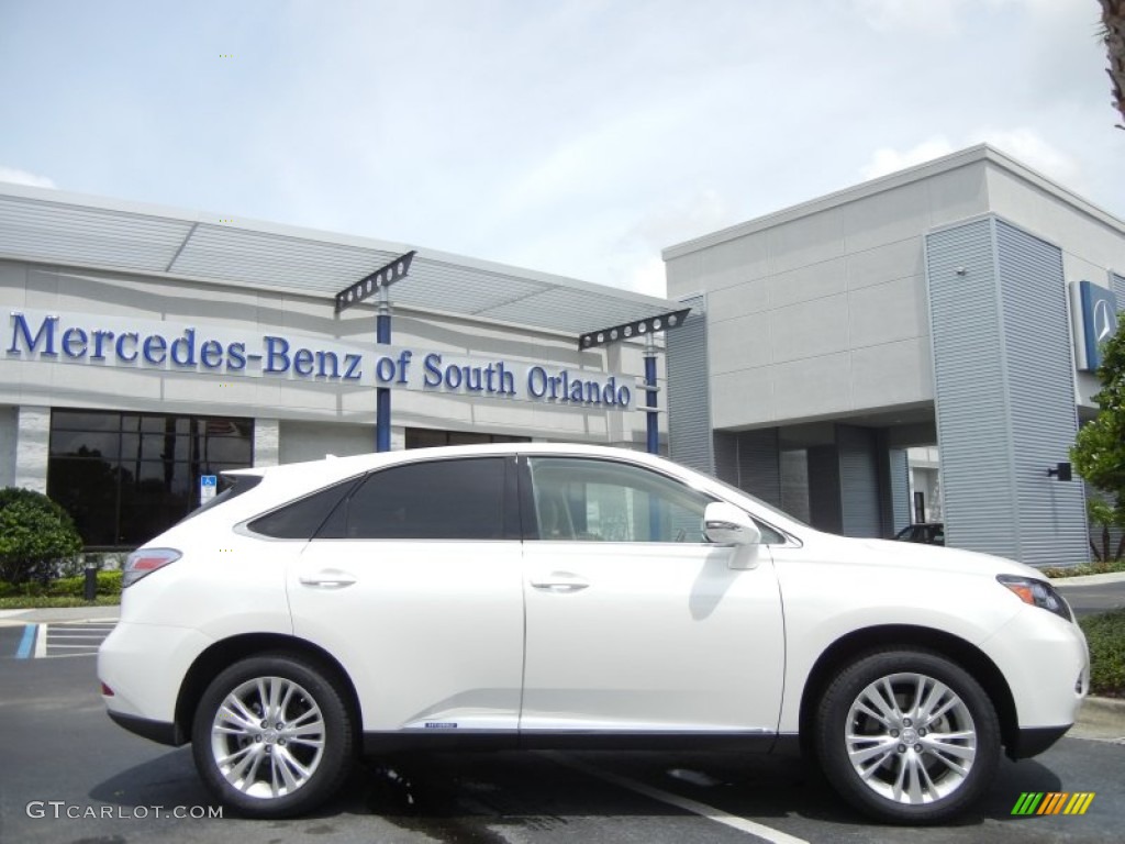 Starfire White Pearl Lexus RX