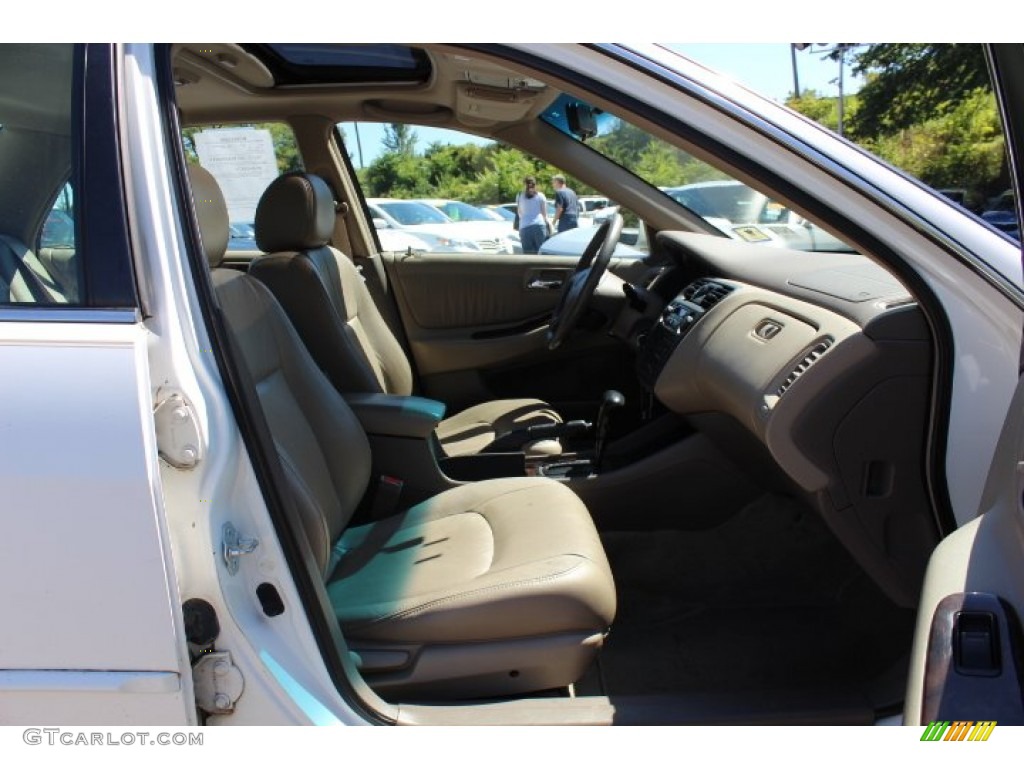 1999 Accord EX V6 Sedan - Taffeta White / Ivory photo #26
