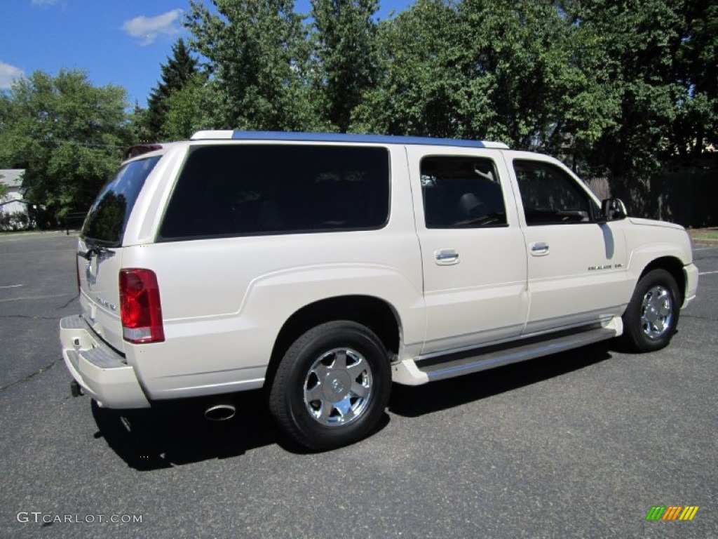White Diamond 2004 Cadillac Escalade ESV AWD Exterior Photo #70107435