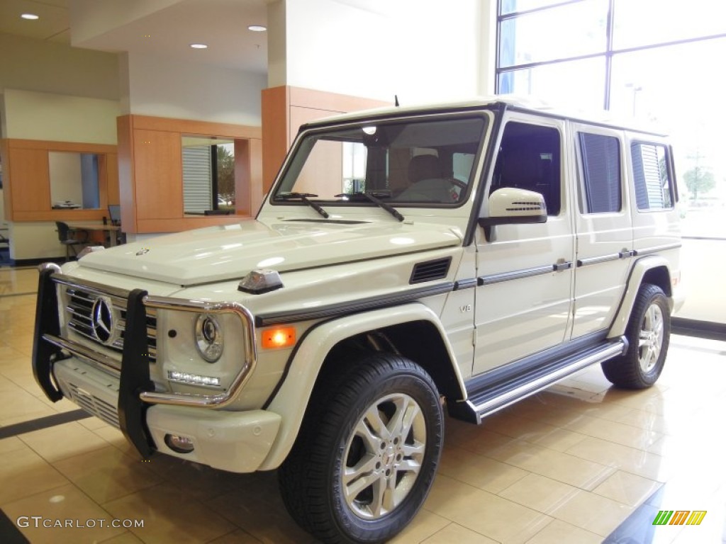 Arctic White 2013 Mercedes-Benz G 550 Exterior Photo #70107465