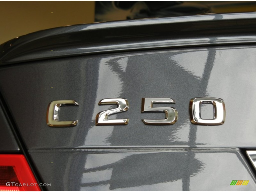 2013 C 250 Coupe - Steel Grey Metallic / Black photo #4
