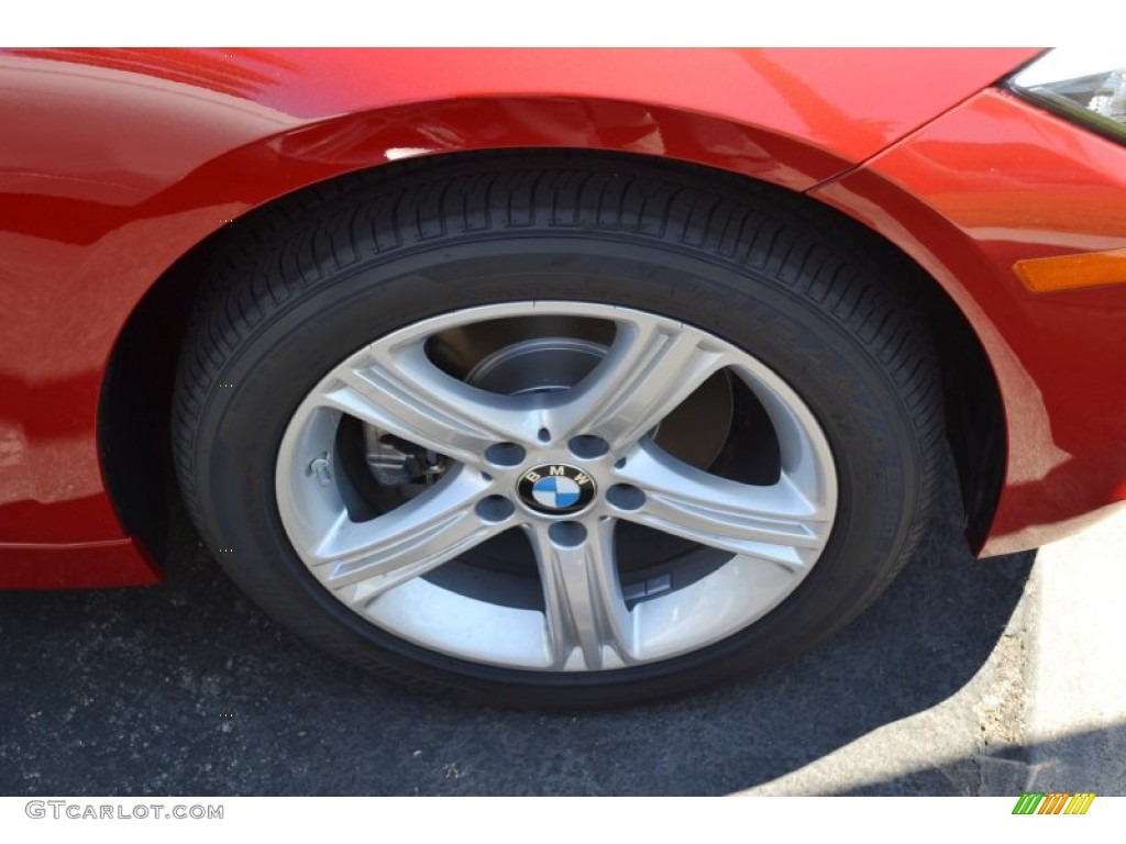 2012 3 Series 328i Sedan - Melbourne Red Metallic / Venetian Beige photo #2