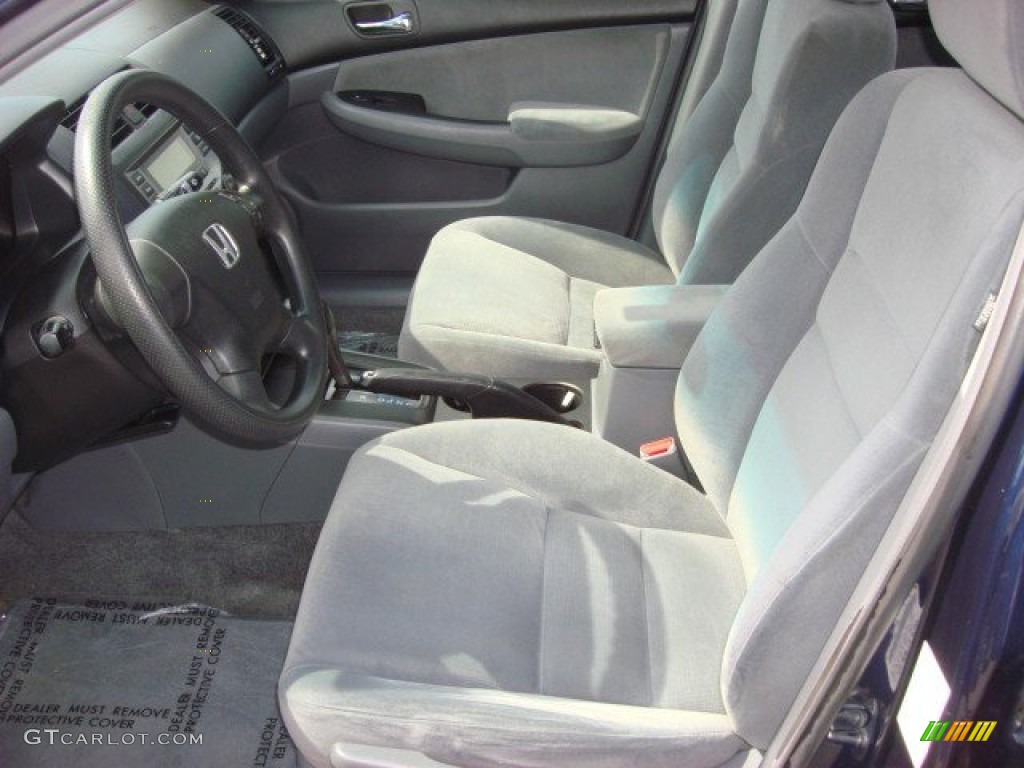 2006 Accord LX Sedan - Royal Blue Pearl / Gray photo #8