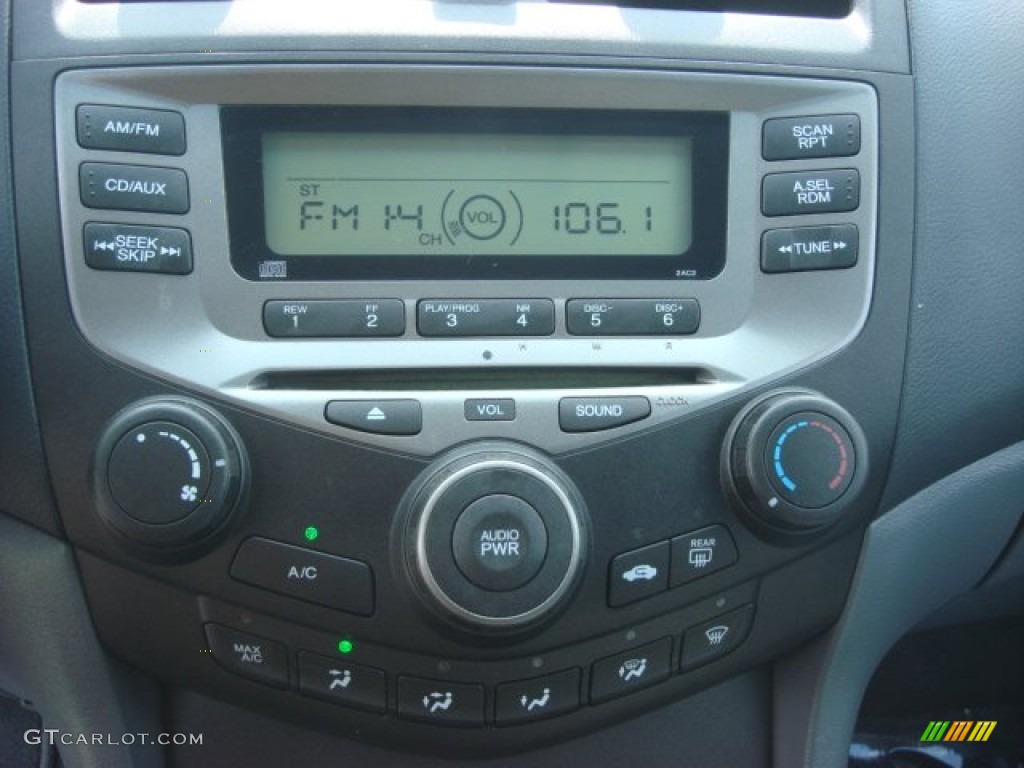 2006 Accord LX Sedan - Royal Blue Pearl / Gray photo #12
