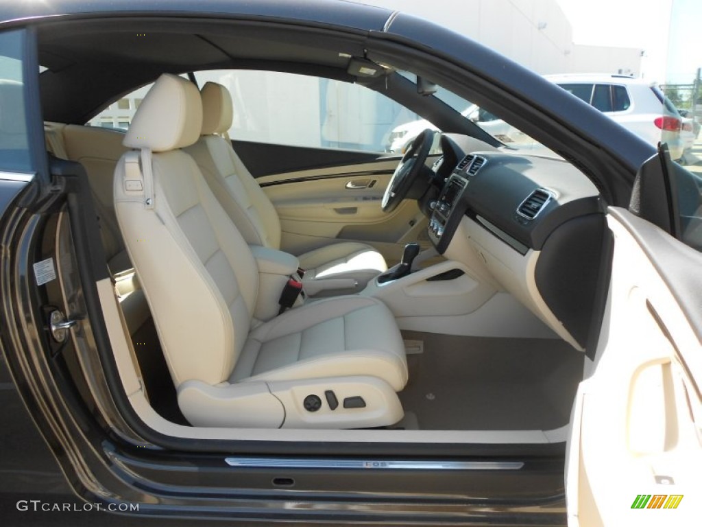 Cornsilk Beige Interior 2013 Volkswagen Eos Lux Photo #70110186