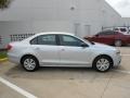 2013 Reflex Silver Metallic Volkswagen Jetta S Sedan  photo #8