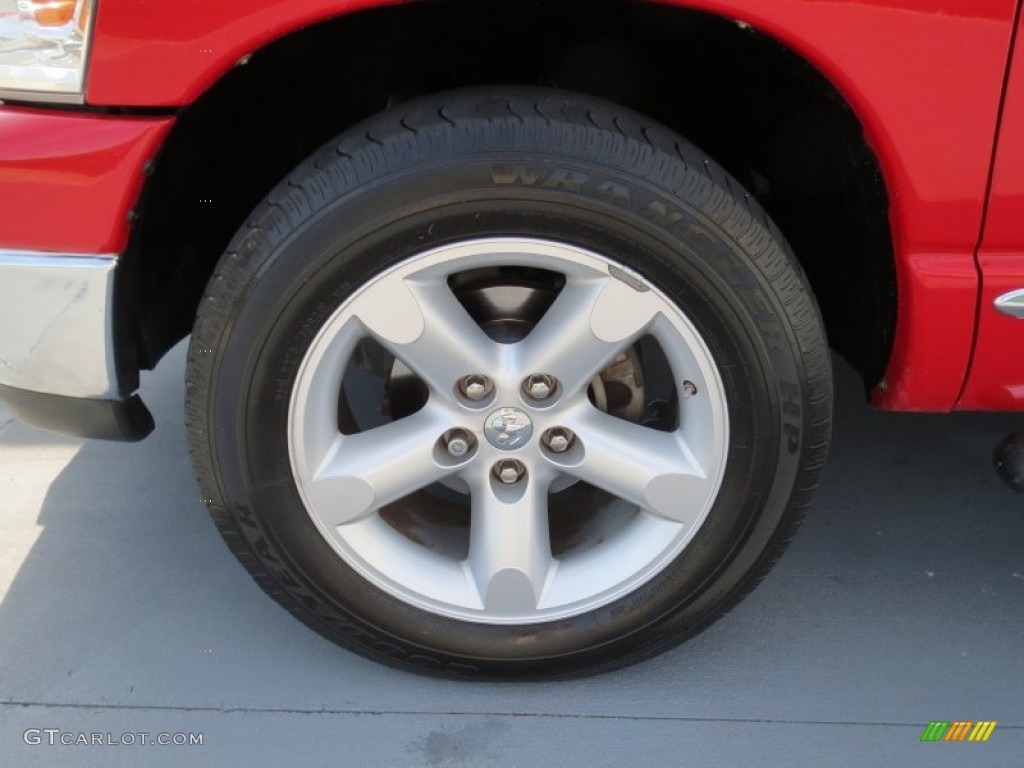 2008 Ram 1500 Lone Star Edition Quad Cab - Flame Red / Medium Slate Gray photo #10