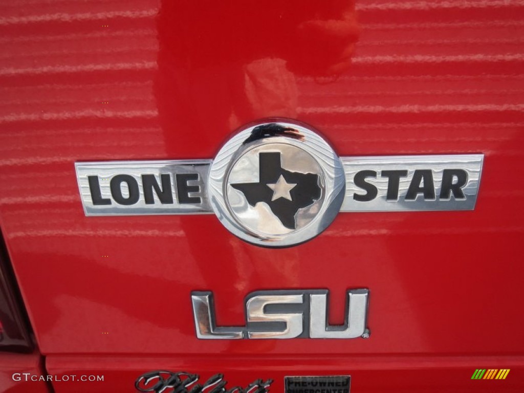 2008 Ram 1500 Lone Star Edition Quad Cab - Flame Red / Medium Slate Gray photo #16