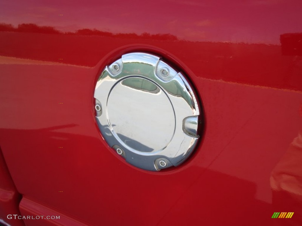 2008 Ram 1500 Lone Star Edition Quad Cab - Flame Red / Medium Slate Gray photo #18