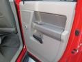 2008 Flame Red Dodge Ram 1500 Lone Star Edition Quad Cab  photo #23