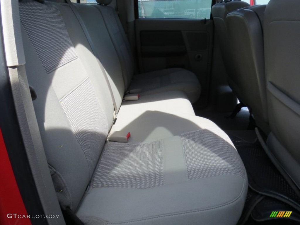2008 Ram 1500 Lone Star Edition Quad Cab - Flame Red / Medium Slate Gray photo #24
