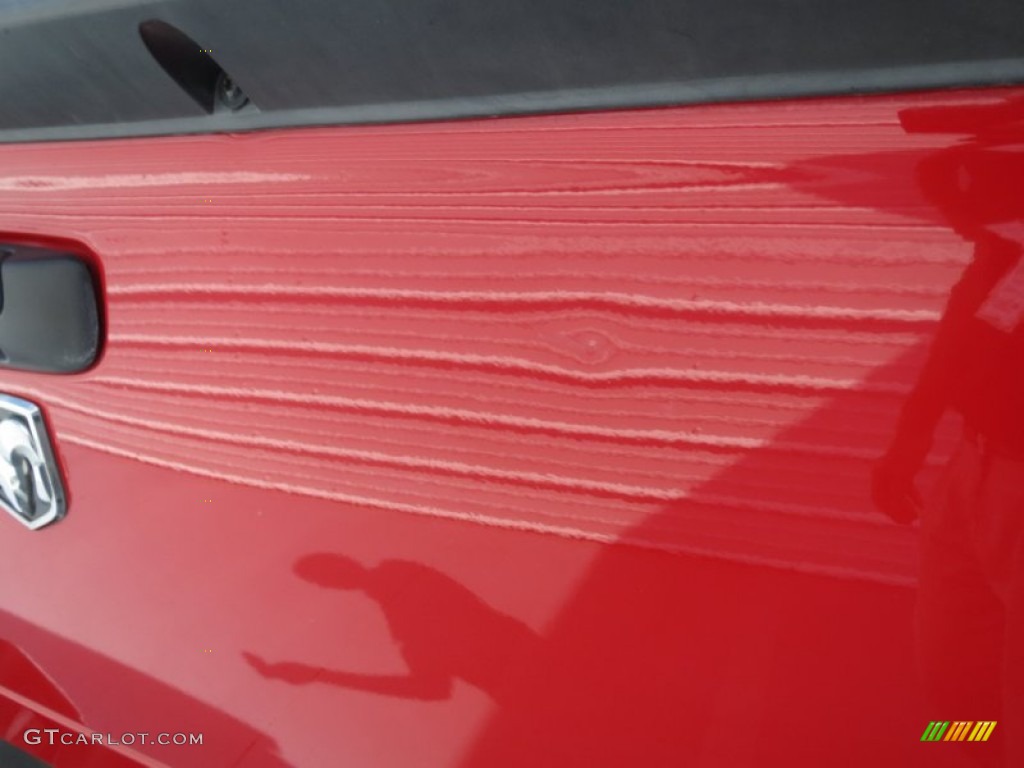 2007 Ram 1500 SLT Quad Cab 4x4 - Flame Red / Khaki Beige photo #21