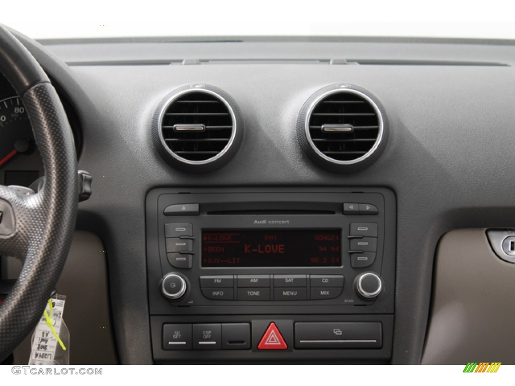 2008 Audi A3 2.0T Audio System Photos