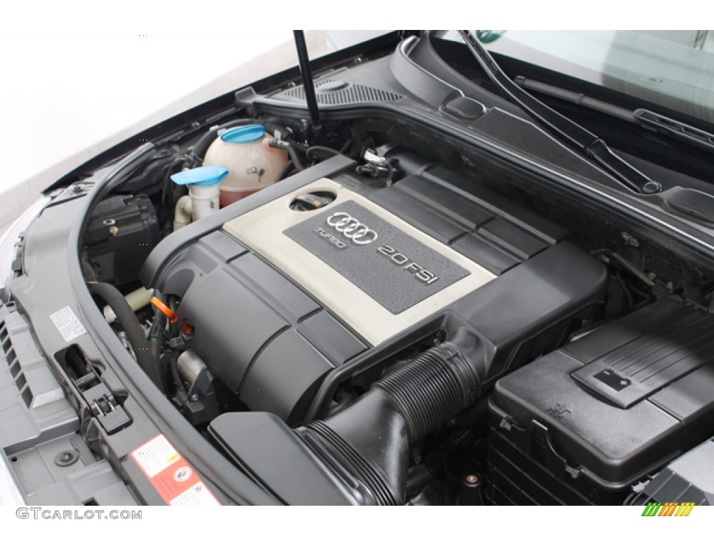 2008 Audi A3 2.0T 2.0 Liter FSI Turbocharged DOHC 16-Valve VVT 4 Cylinder Engine Photo #70112394