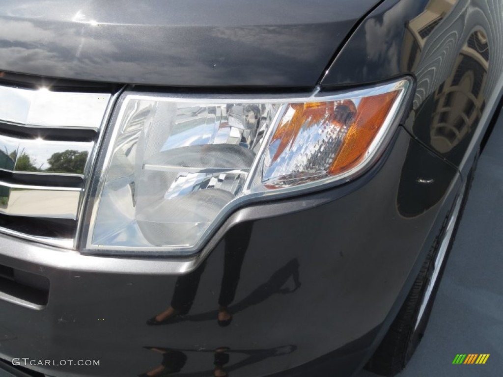 2007 Edge SE - Carbon Metallic / Medium Light Stone photo #8