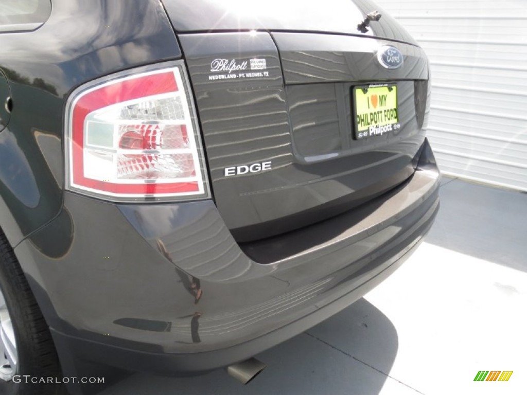 2007 Edge SE - Carbon Metallic / Medium Light Stone photo #18