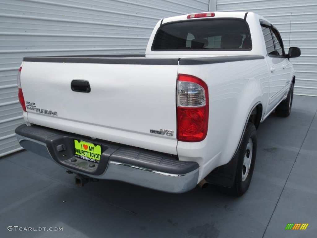 2005 Tundra SR5 Double Cab - Natural White / Taupe photo #3