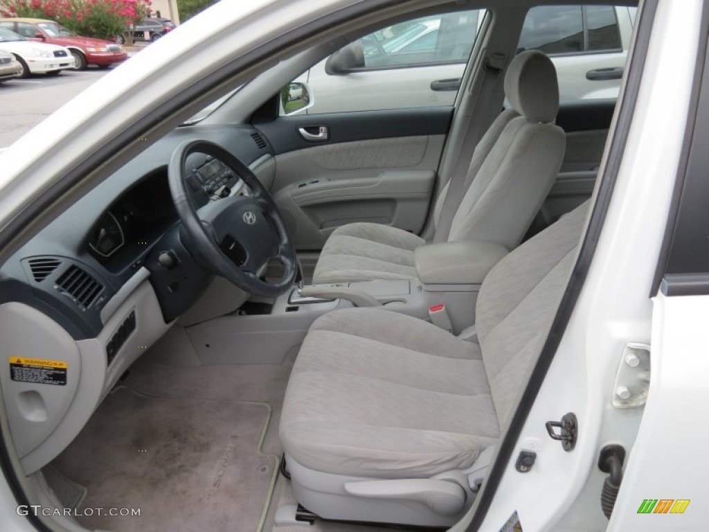 2006 Hyundai Sonata GL Front Seat Photo #70114248