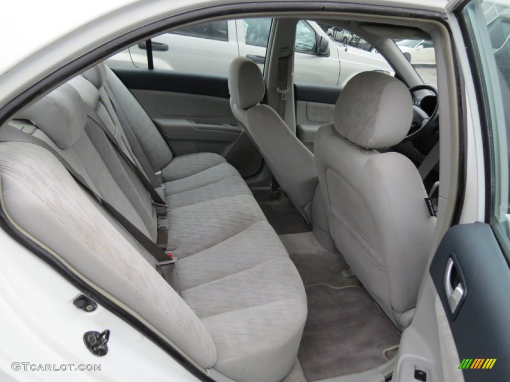 2006 Hyundai Sonata GL Rear Seat Photo #70114266