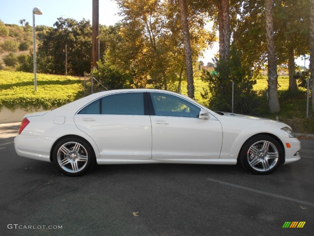 Diamond White Metallic 2013 Mercedes-Benz S 550 Sedan Exterior Photo #70114737
