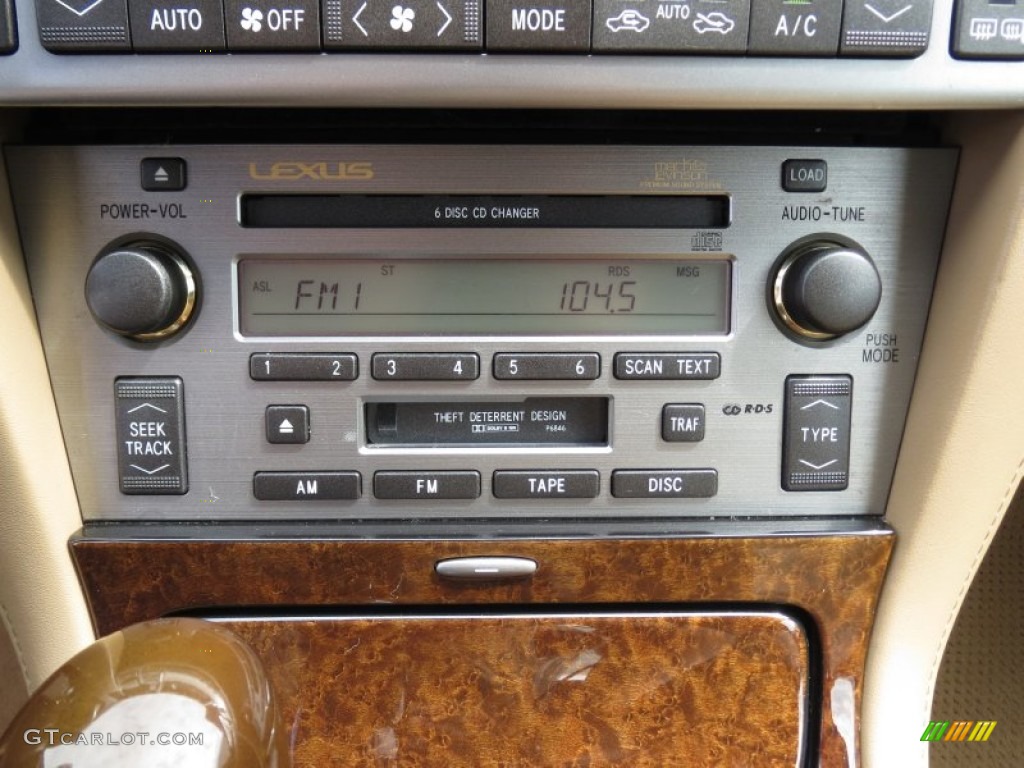 2006 Lexus SC 430 Audio System Photos