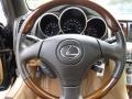 2006 Lexus SC Saddle Interior Steering Wheel Photo