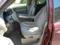 2001 Dodge Caravan Taupe Interior Front Seat Photo
