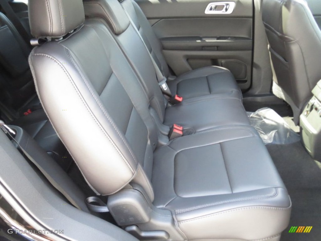 2013 Ford Explorer XLT EcoBoost Rear Seat Photo #70116325