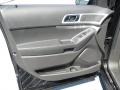 Charcoal Black 2013 Ford Explorer XLT EcoBoost Door Panel