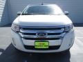 2013 White Platinum Tri-Coat Ford Edge Limited  photo #7