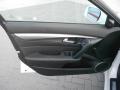 2012 Acura TL Ebony Interior Door Panel Photo