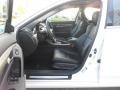 2012 Acura TL Ebony Interior Front Seat Photo