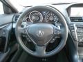 2012 Acura TL Ebony Interior Steering Wheel Photo