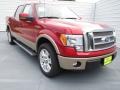 Red Candy Metallic 2012 Ford F150 Lariat SuperCrew