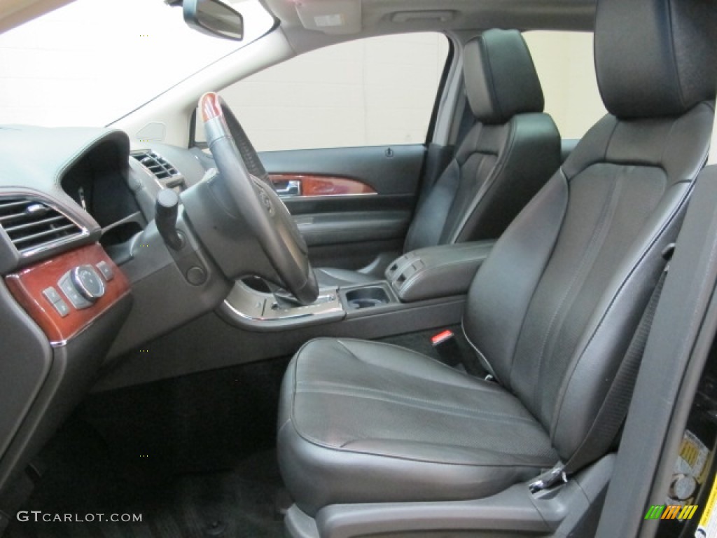 Charcoal Black Interior 2011 Lincoln MKX AWD Photo #70119150