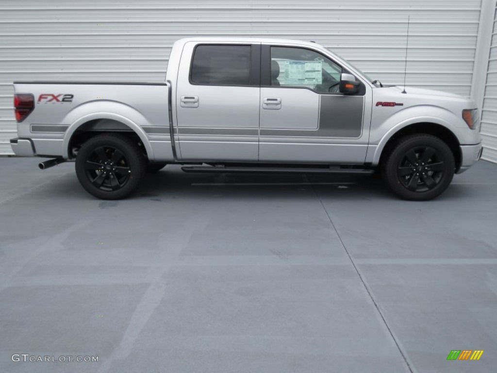 Ingot Silver Metallic 2012 Ford F150 FX2 SuperCrew Exterior Photo #70120077