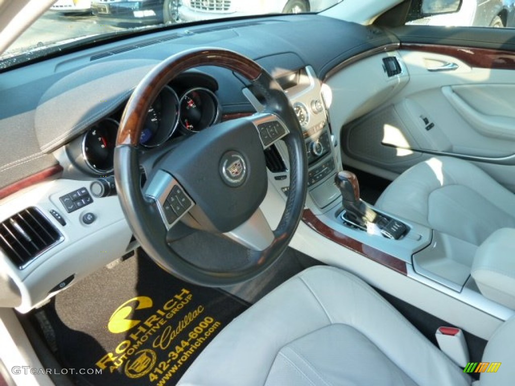 2008 CTS Sedan - Black Cherry / Light Titanium/Ebony photo #15