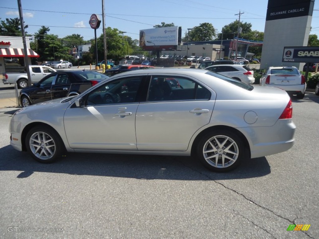 2011 Fusion SEL V6 - Ingot Silver Metallic / Charcoal Black photo #9