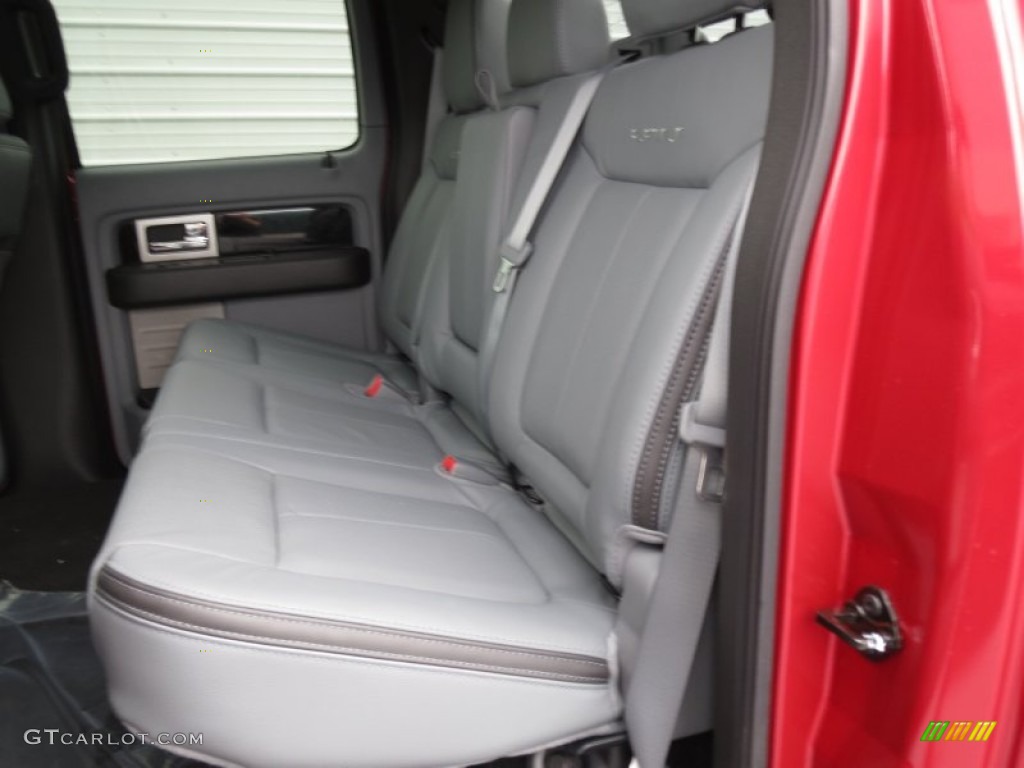 2012 Ford F150 Platinum SuperCrew Rear Seat Photo #70120899