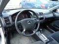 Black 2003 Honda Civic EX Coupe Dashboard