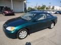 2001 Clover Green Honda Civic EX Coupe  photo #8