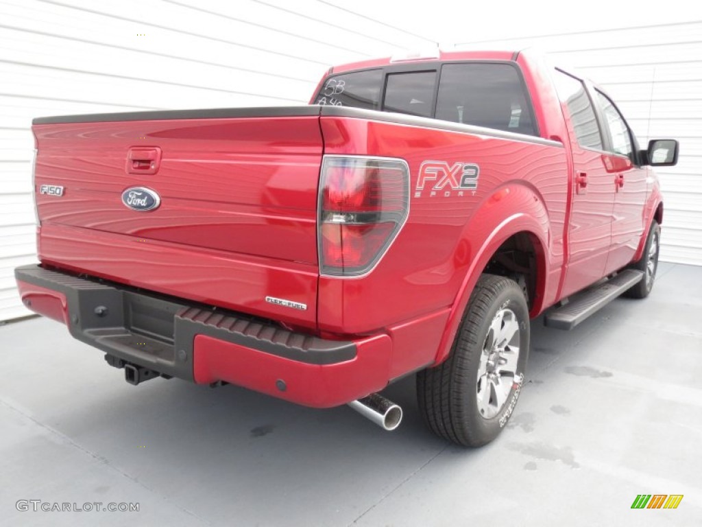 Red Candy Metallic 2012 Ford F150 FX2 SuperCrew Exterior Photo #70121430