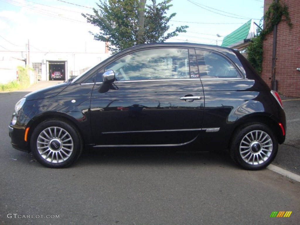 Nero (Black) 2012 Fiat 500 c cabrio Lounge Exterior Photo #70123239