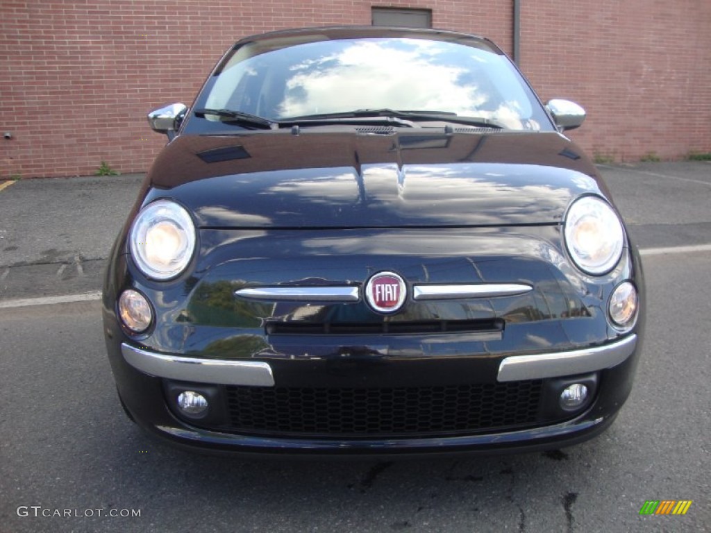 Nero (Black) 2012 Fiat 500 c cabrio Lounge Exterior Photo #70123248
